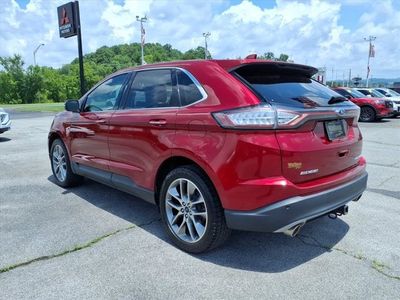2017 Ford Edge — rear three-quarter view