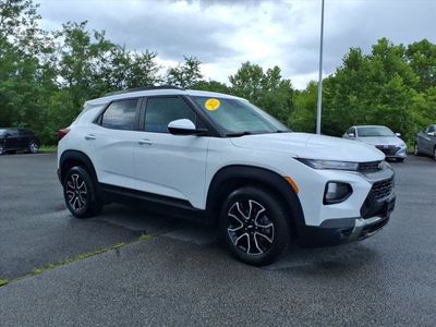 2022 Chevrolet Trailblazer — rear three-quarter view