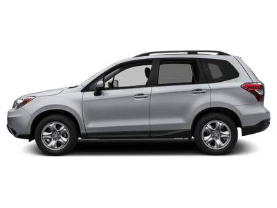 2015 Subaru Forester — rear three-quarter view