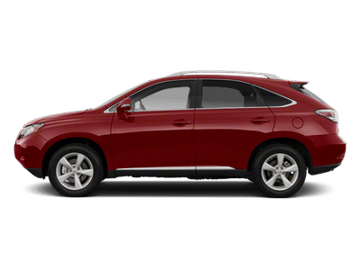 2010 Lexus RX — rear three-quarter view