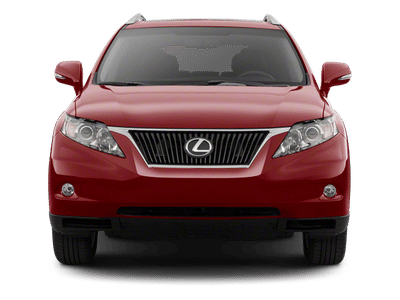 2010 Lexus RX — interior view