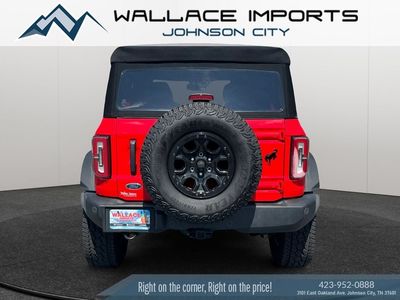 2022 Ford Bronco — interior view