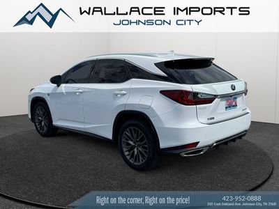2022 Lexus RX — rear three-quarter view