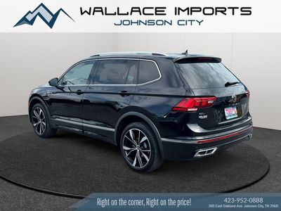 2024 Volkswagen Tiguan — rear three-quarter view