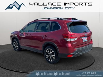 2022 Subaru Forester — rear three-quarter view