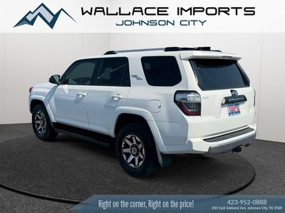 2018 Toyota 4Runner — rear three-quarter view