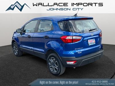 2021 Ford EcoSport — rear three-quarter view