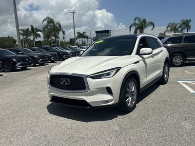 2021 INFINITI QX50 — side profile view