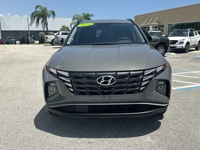 2024 Hyundai Tucson — rear three-quarter view