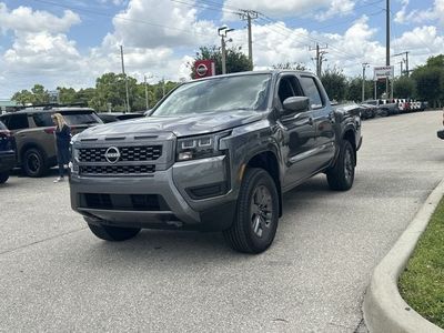 2026 Nissan Frontier — rear three-quarter view