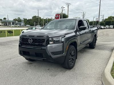 2026 Nissan Frontier — rear three-quarter view