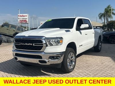 2022 RAM 1500 — rear three-quarter view