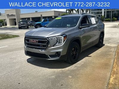 2023 GMC Terrain — rear three-quarter view