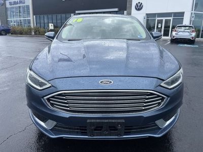 2018 Ford Fusion — side profile view