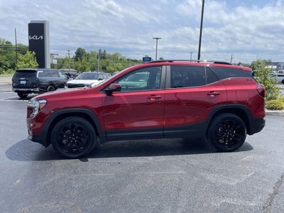 2022 GMC Terrain — rear three-quarter view