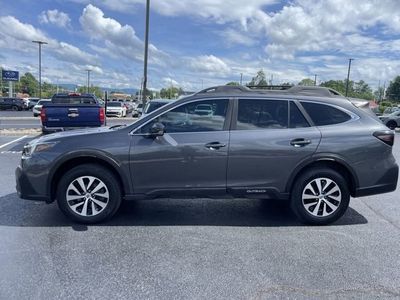 2021 Subaru Outback — rear three-quarter view