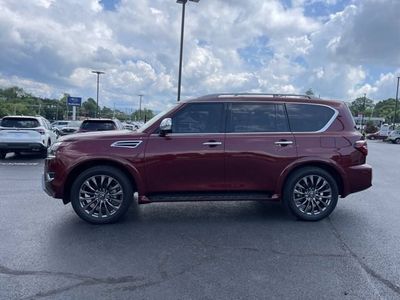 2024 Nissan Armada — rear three-quarter view