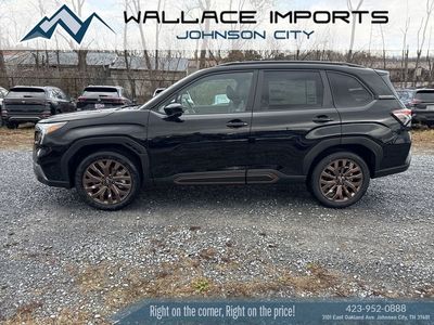 2026 Subaru FORESTER — rear three-quarter view
