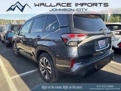 2026 Subaru FORESTER — rear three-quarter view