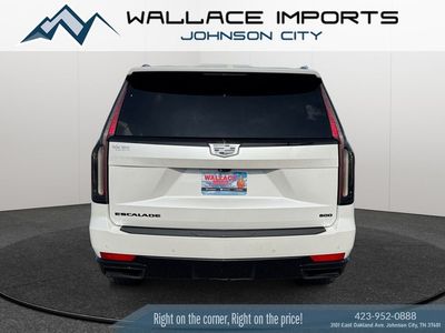 2021 Cadillac Escalade — interior view