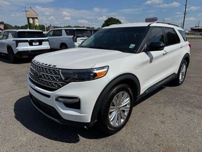 2021 Ford Explorer — interior view