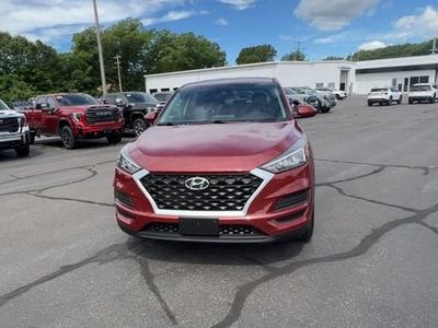 2019 Hyundai Tucson — rear three-quarter view