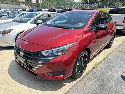 2025 Nissan Versa — rear three-quarter view