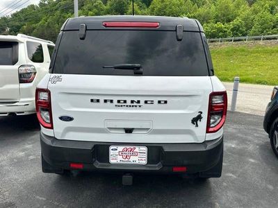 2023 Ford Bronco Sport — rear three-quarter view