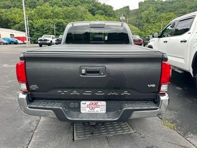 2018 Toyota Tacoma — rear three-quarter view