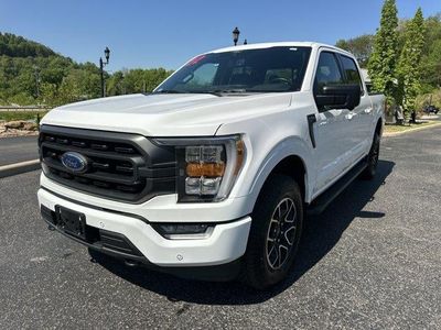 2022 Ford F-150 — rear three-quarter view
