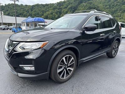 2020 Nissan Rogue — rear three-quarter view
