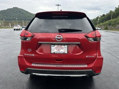 2017 Nissan Rogue — rear three-quarter view