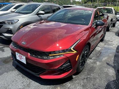 2021 Kia K5 — interior view