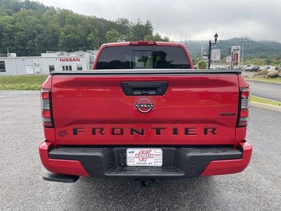 2026 Nissan Frontier — rear three-quarter view