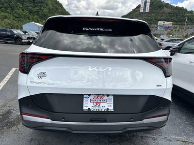 2026 Kia Sportage — rear three-quarter view