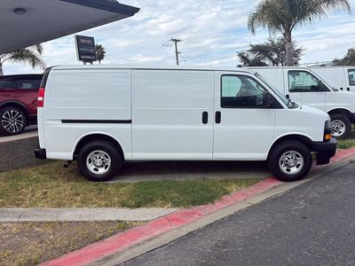 2021 Chevrolet Express Cargo 2500 — rear three-quarter view