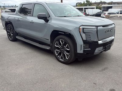 2025 GMC Sierra EV — interior view