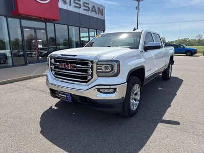2018 GMC Sierra — rear three-quarter view