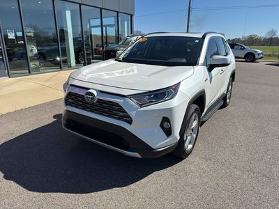2020 Toyota RAV4 — rear three-quarter view