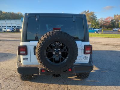 2026 Jeep Wrangler — rear three-quarter view