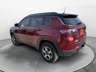 2022 Jeep Compass — rear three-quarter view