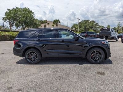 2026 Ford Explorer — rear three-quarter view