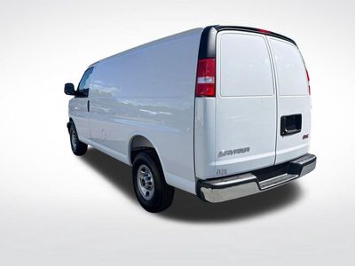 2026 GMC Savana Cargo — rear three-quarter view