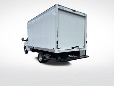 2026 GMC Savana Cutaway 4500 — rear three-quarter view