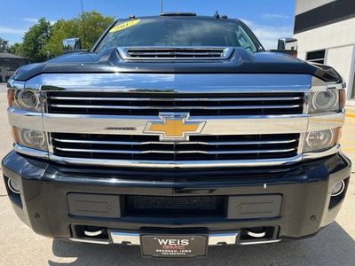 2017 Chevrolet Silverado 3500 HD — rear three-quarter view