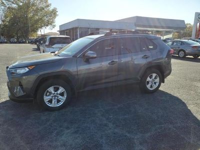 2021 Toyota RAV4 — rear three-quarter view