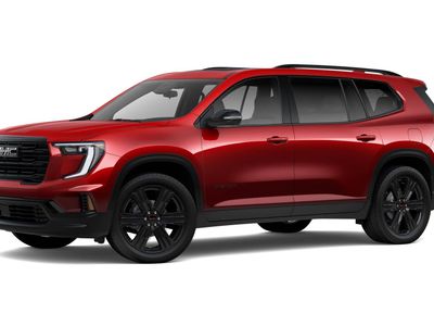 2026 GMC Acadia — rear three-quarter view