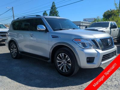 2018 Nissan Armada — side profile view