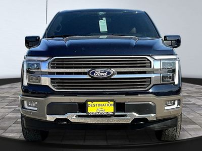 2025 Ford F-150 — rear three-quarter view