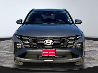 2025 Hyundai Tucson — rear three-quarter view